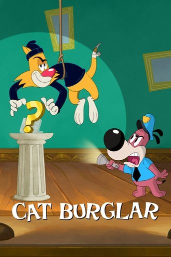 Cartel de El gato ladrón
