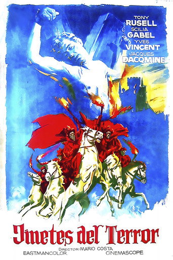 Cartel de Los jinetes del terror