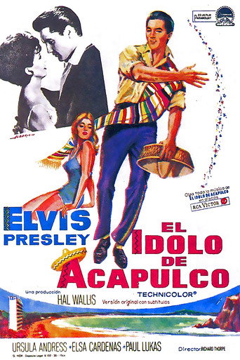 Cartel de El ídolo de Acapulco