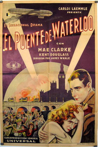 Cartel de El puente de Waterloo