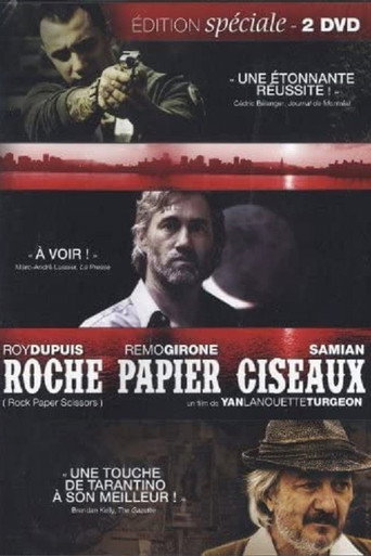 Cartel de Roche papier ciseaux