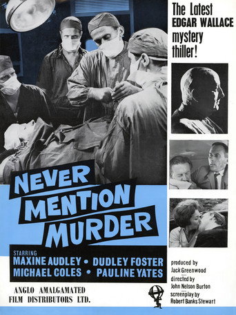 Cartel de Never Mention Murder