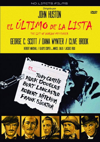 Cartel de El último de la lista