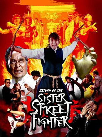 Cartel de The Return of Sister Street Fighter