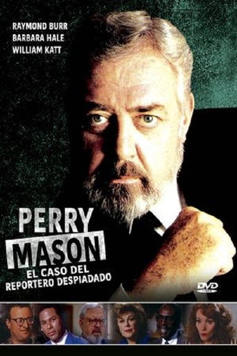 Cartel de Perry Mason : El caso del reportero despiadado