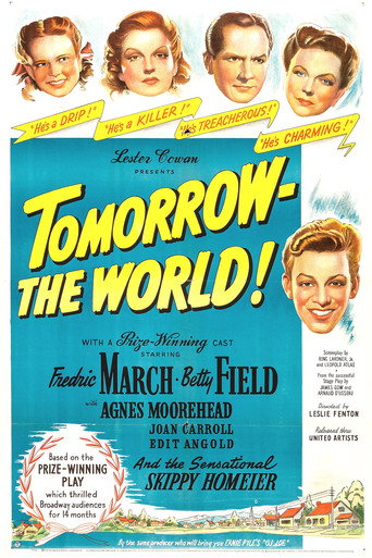 Cartel de Tomorrow, the World!