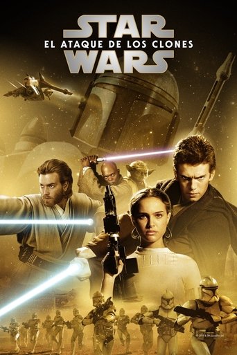 Cartel de La guerra de las galaxias. Episodio II: El ataque de los clones