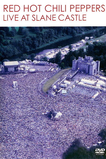 Cartel de Red Hot Chili Peppers: Live at Slane Castle