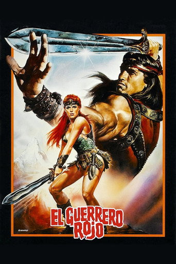 Cartel de El guerrero rojo