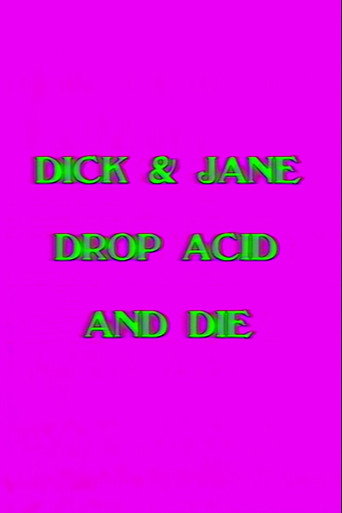 Cartel de Dick and Jane Drop Acid and Die