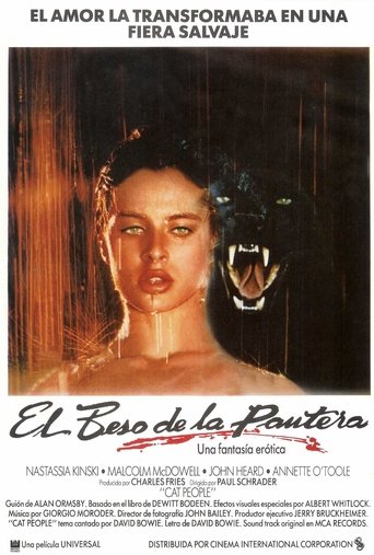 Cartel de El beso de la pantera