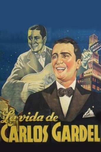 Cartel de La vida de Carlos Gardel