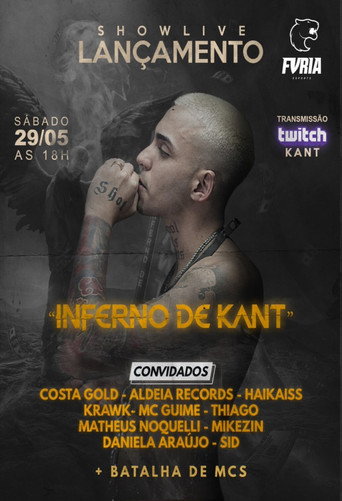 Cartel de Kant - Inferno de Kant  Ao Vivo