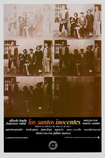 Cartel de Los santos inocentes