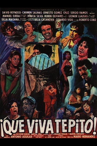 Cartel de ¡Que viva Tepito!