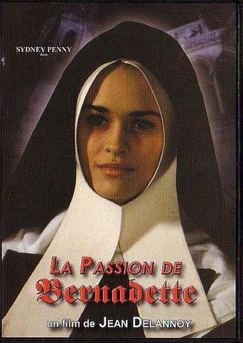 Cartel de La pasión de Bernadette