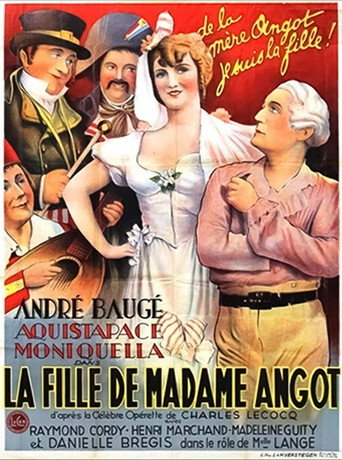 Cartel de La Fille de Madame Angot