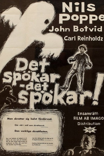 Cartel de Det spökar - det spökar...