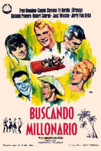 Cartel de Buscando millonario