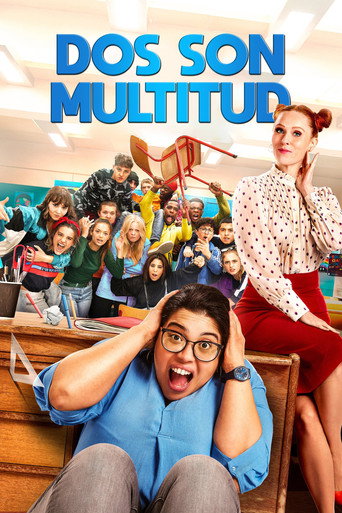 Cartel de Dos son multitud