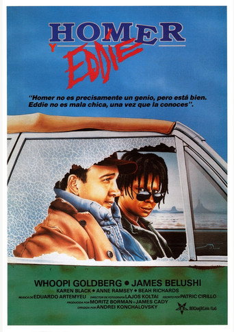 Cartel de Homer y Eddie