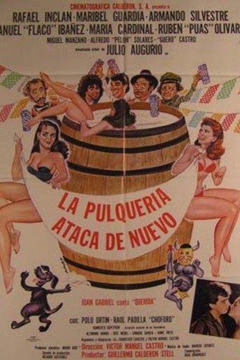 Cartel de La Pulquería Ataca de Nuevo