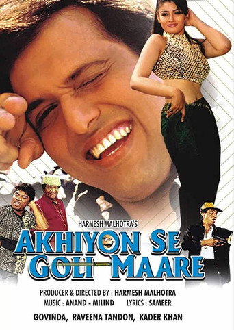 Cartel de Akhiyon Se Goli Maare