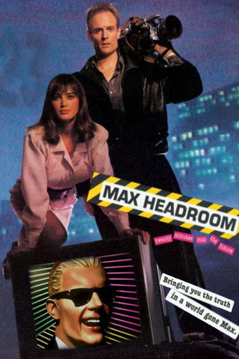 Cartel de Max Headroom: 20 Minutes into the Future