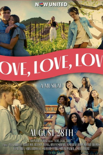 Cartel de Now United - Love, Love, Love (A Musical)