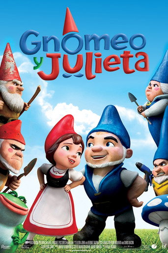 Cartel de Gnomeo y Julieta