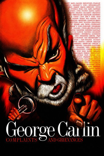 Cartel de George Carlin: Complaints & Grievances