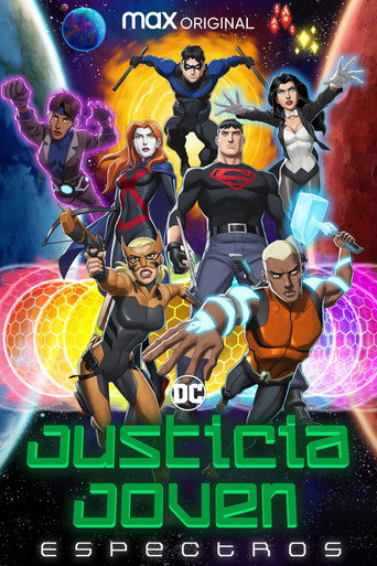 Cartel de La joven Liga de la Justicia