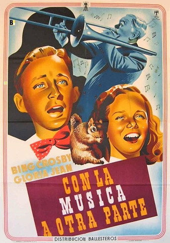 Cartel de Con la música a otra parte