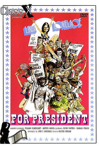 Cartel de Linda Lovelace for President