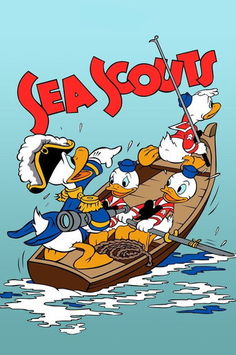 Cartel de El Pato Donald: Exploradores del mar
