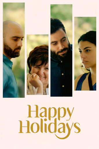 Cartel de Happy holidays