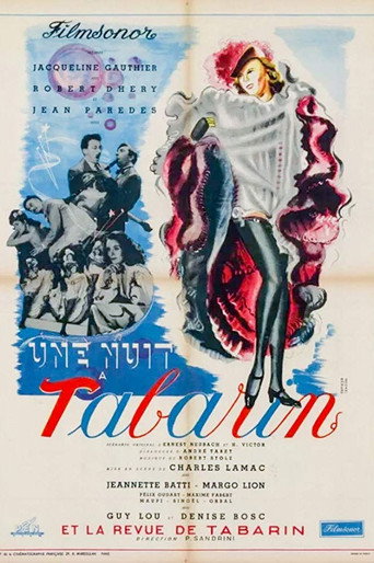 Cartel de Une nuit à Tabarin