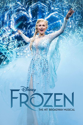 Cartel de Frozen: The Hit Broadway Musical