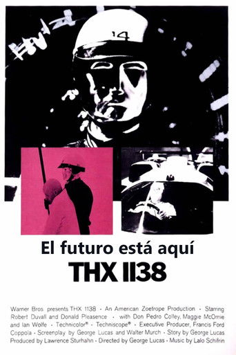 Cartel de THX 1138