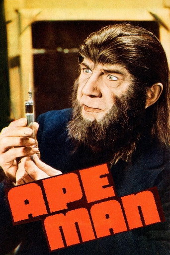 Cartel de The Ape Man
