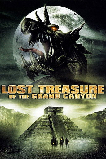 Cartel de El tesoro perdido del Gran Cañon