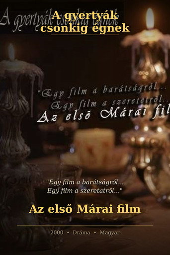 Cartel de A gyertyák csonkig égnek