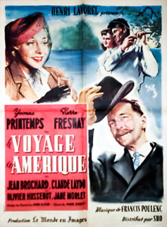 Cartel de Le Voyage en Amérique