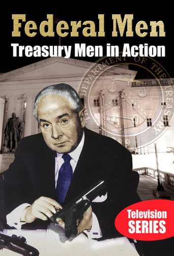 Cartel de Treasury Men in Action