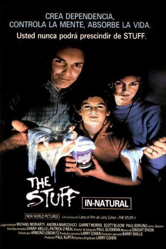 Cartel de In-natural (The Stuff)