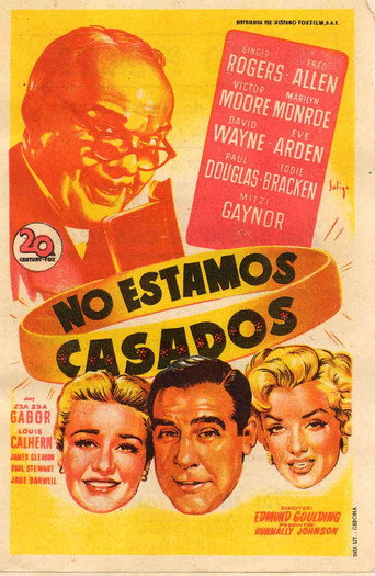 Cartel de No estamos casados