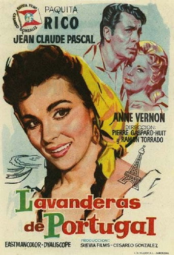 Cartel de Las lavanderas de Portugal