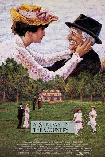 Cartel de Un domingo en el campo