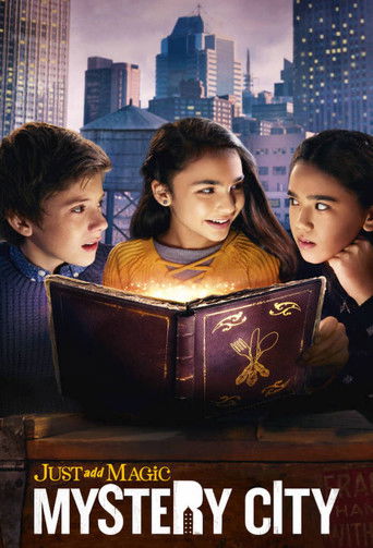 Cartel de Una pizca de magia en la ciudad misteriosa