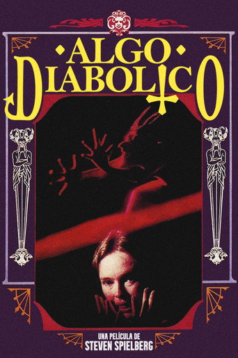 Cartel de Algo diabólico